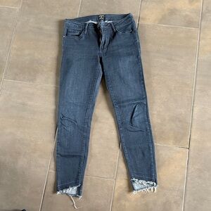 Just Black Dark Blue Skinny Jeans